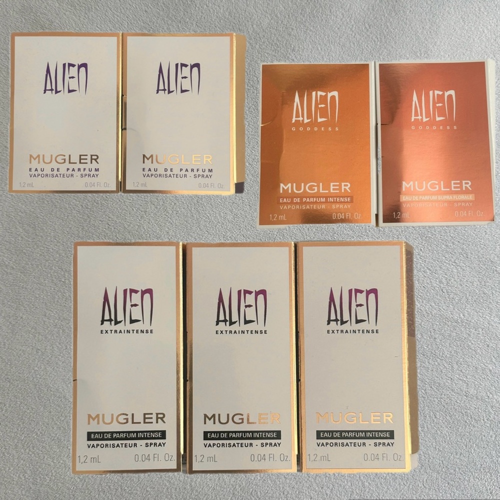 🧳 MUGLER | SAMPLE COLLECTION AND MAKEUP BAG